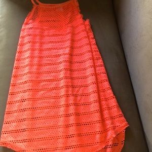 Xhilaration Coral Mesh Dress – SP